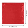 Elerevyo Women's Solid Satin Scarves Small Square Neck Scarf Neckerchief 19.7"x19.7" - 3 of 4