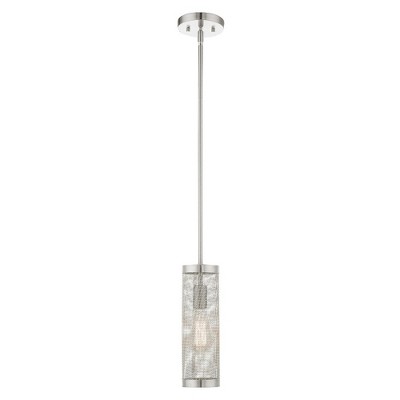 Livex Lighting Industro 1 - Light Pendant in  Brushed Nickel
