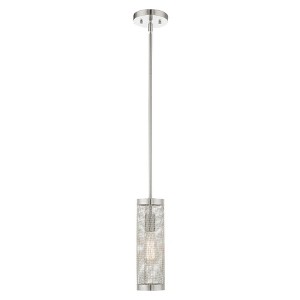 Livex Lighting Industro 1 - Light Pendant in  Brushed Nickel - 1 of 2