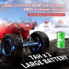 Kids ATV Car, 24V Ride on Toy 4WD Quad Electric Vehicle, 4x80W Powerful Engine - 2 of 4