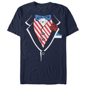 Men's Lost Gods Fourth of July  Tuxedo T-Shirt - 1 of 4