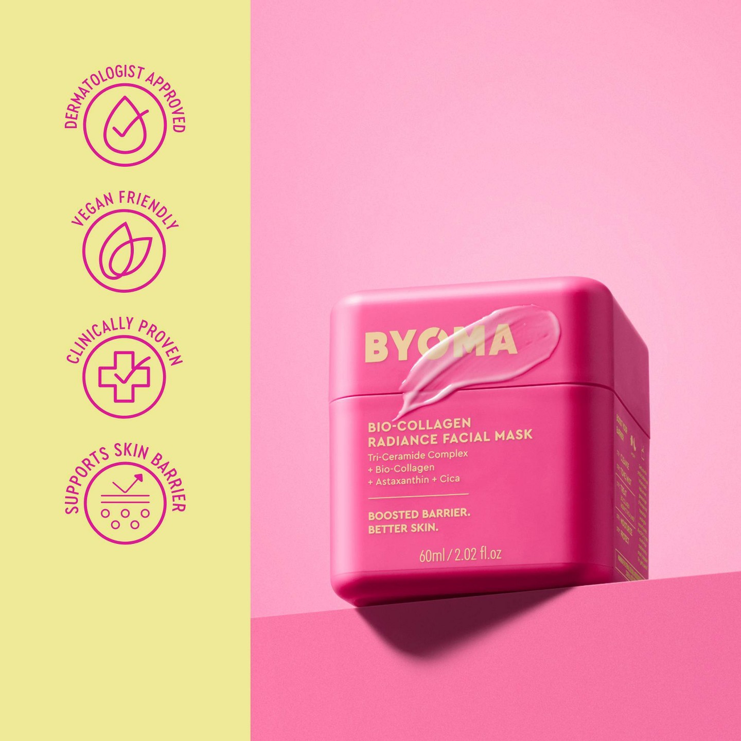 Маска для лица BYOMA Bio-Collagen Radiance, 2.02 oz — фото 5