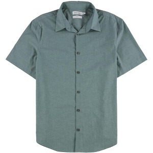Calvin Klein Mens Stretch Button Up Shirt - 1 of 2