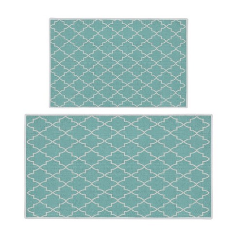 Kitchen Rugs Kitchen Mat Set of 2 Kitchen Rug Non-Slip Kitchen