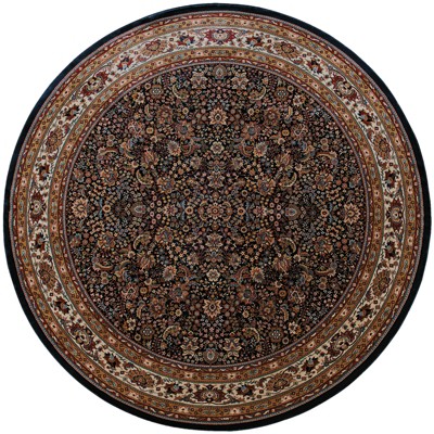 Oriental Weavers Ariana 113B2 Blue/ Red Indoor Area Rug - 6' Round