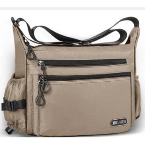 New York XPress CBB-319 Lightweight Crossbody Bag Water Resistant Multi Pocket Shoulder Casual Travel Purses and Handbags - 1 of 4