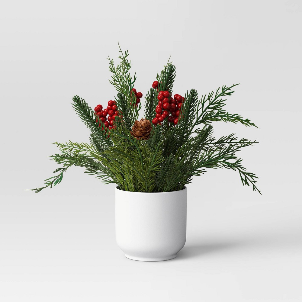 Christmas Holiday Mix Mini Arrangement Artificial Plants - Room Essentials™
