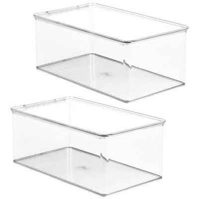 plastic toy storage boxes with lids