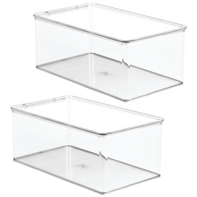 clear toy storage bins