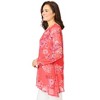 Woman Within Plus Size High-Low Miracle Mesh Tunic - 4 of 4