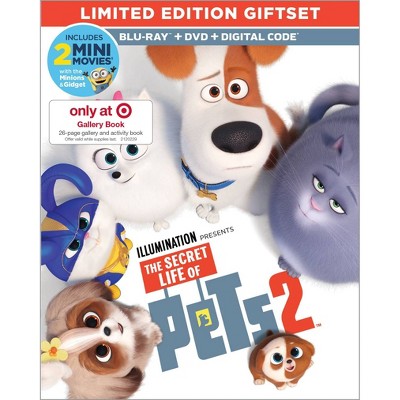  The Secret Life of Pets 2 (Target Exclusive) (Blu-ray + DVD + Digital) 