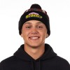 My Hero Academia Beanie Deku Shoto Bakugo Sublimated Knit Cuffed Winter Hat with Pom Multicolored - 4 of 4