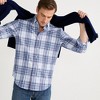 Lands' End Men's Tailored Fit No Iron Twill Long Sleeve Shirt - 4 of 4