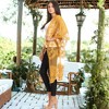 Anna-Kaci Women's Embroidered Floral Butterfly Crochet Drop Shoulder Cardigan - 4 of 4