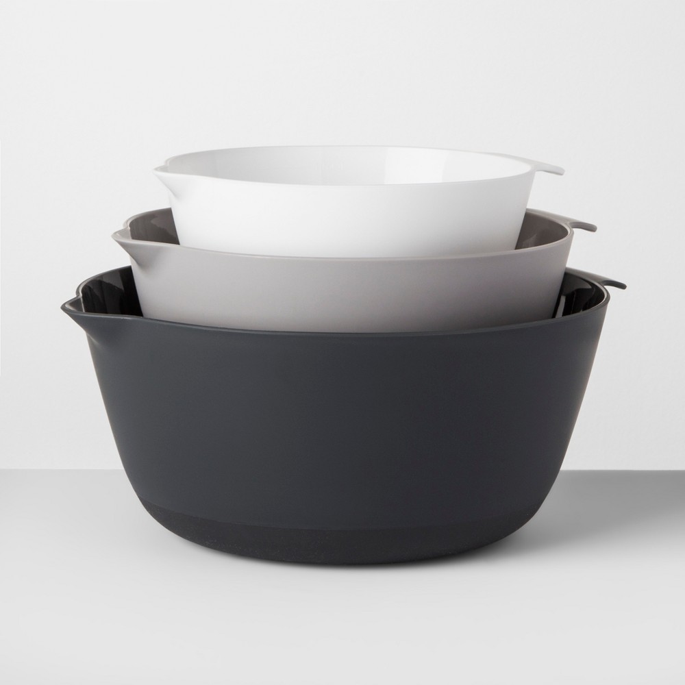 Plastic Mixing Bowl Set of 3 - Made By Design&amp;#8482;