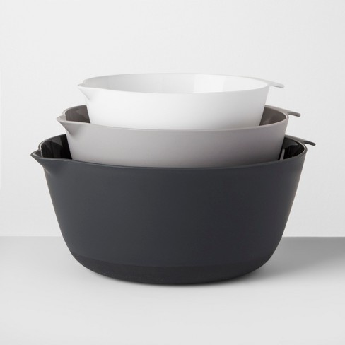 Plastic Mixing Bowl Set of 3 - Made By Design™ - image 1 of 4