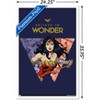Trends International Wonder Woman - Believe in Wonder Framed Wall Poster Prints - 3 of 4