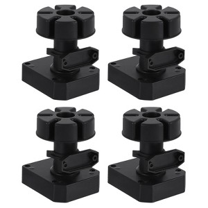 Unique Bargains Plastic Non-Skid Adjustable Thick Legs Furniture Leveling Feet for Sofa - 1 of 4