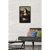 Trends International Reinders - Mona Lisa Bubble Gum Framed Wall Poster Prints - 2 of 4
