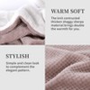 Heated Electric Blanket with Dual Control, Soft Flannel Thicken Heated Blankets for Couch, 5 Heat Settings, 10 Hours Auto Shut Off, 90"x 100" - 3 of 4