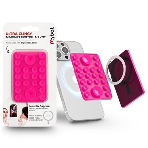 MyBat Ultra Clingy MagSafe Suction Phone Mount – Pink - 1 of 4