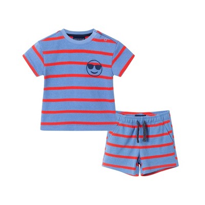 Andy & Evan  Toddler Textured Terry Smiley Patch Set