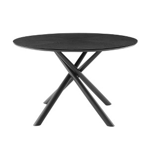 NicBex 47.25 Inch Round Coffee Table with Cross Legs,Center Table for Living Room,Dining Room,Bedroom - 1 of 4