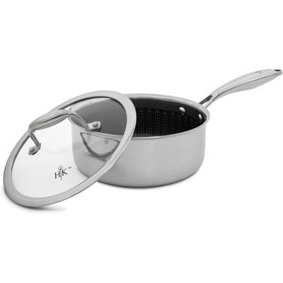 Hell's Kitchen PFAS-Free Hybrid 2.5 Qt 15.9 Dia Saucepan