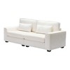 79.5" Modern Sleek Arm Sofa with Plush Cushions, Sturdy Solid Wood Frame, and Comfortable Seating for Living Room - 3 of 4