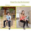 Majestic Home Goods,Cube Pouf Chevron - 3 of 4