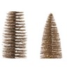 Festive Bronze LED Holiday Trees – 14" Tall Set of 4 by Kalalou - 3 of 3