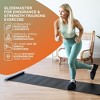 Lifepro Slide Board - Endurance & Strength Workout Mat with Booties for Hockey, Skating - 2 of 4