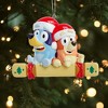 Kurt Adler Resin Ornament for Christmas Tree, Bluey & Bingo - 2 of 2