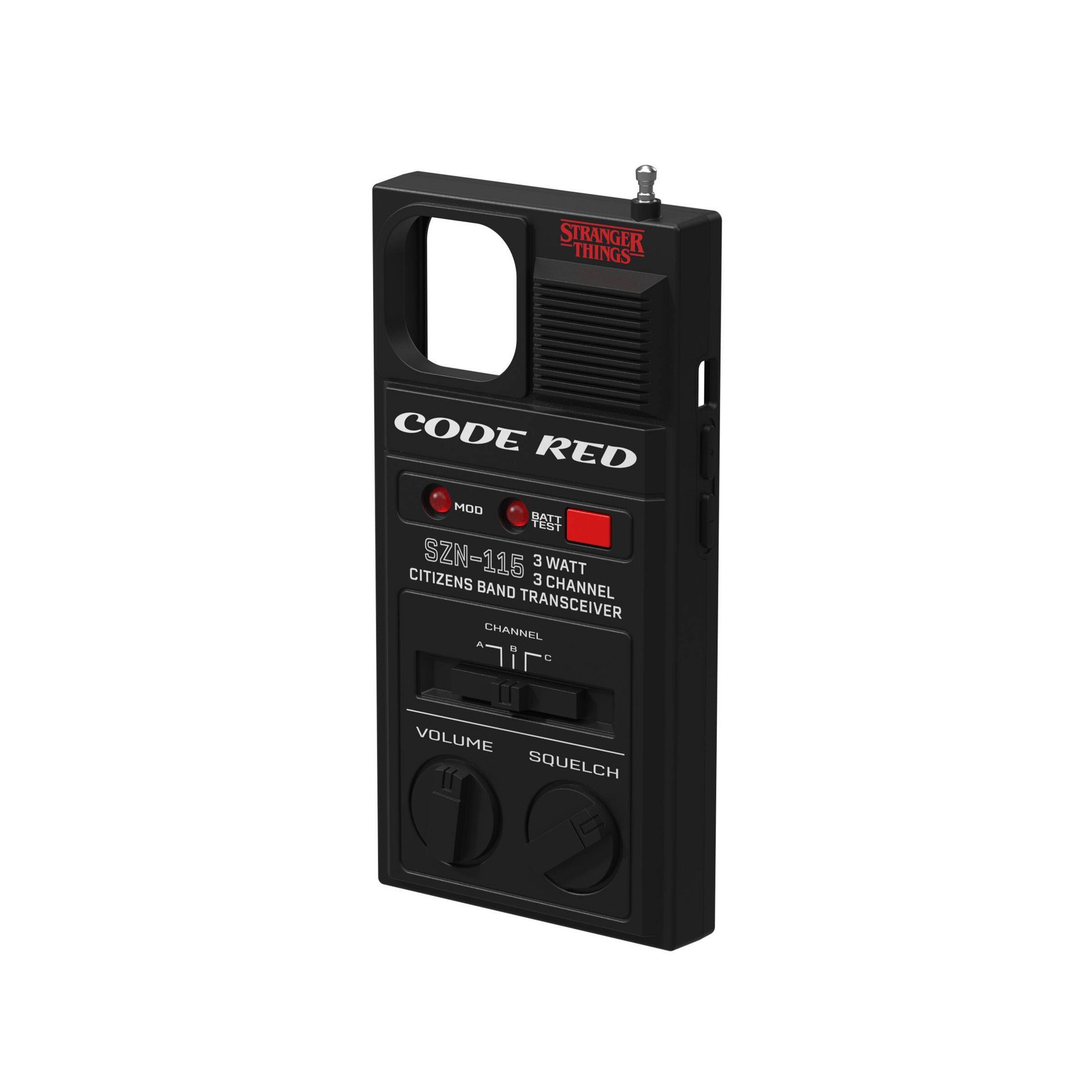 Stranger Things Walkie Talkie Phone Case - iPhone 16e/iPhone 15/iPhone 14/iPhone 13