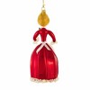 De Carlini Italian Ornaments 6.0 Inch Mrs. Claus' Christmas Countdown Christmas Tree Ornament , Christmas Decor Italian Glass Ornament (1PC) - 3 of 4