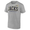 NCAA Northern Arizona Lumberjacks Men's Gray Bi-Blend T-Shirt - 2 of 3
