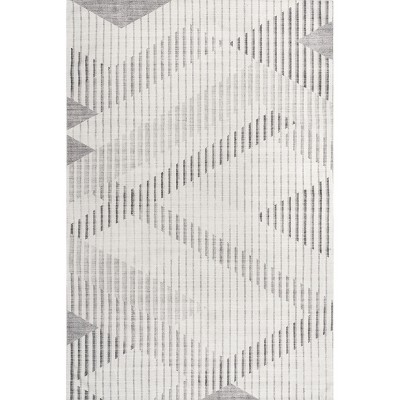 Nuloom Azzie Modern Zig Zag Pet Friendly Machine Washable Area Rug