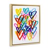 Stupell Industries Urban Graffiti Hearts, 21" x 17" - 3 of 4