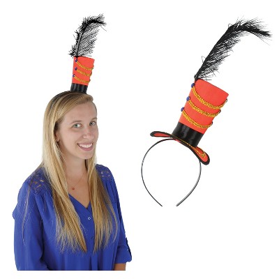 Beistle Majorette Hat Headband, (2/Pkg) Multicolored