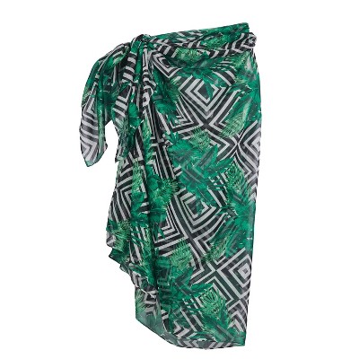 Beachcombers Sheer Tropical Sarong : Target