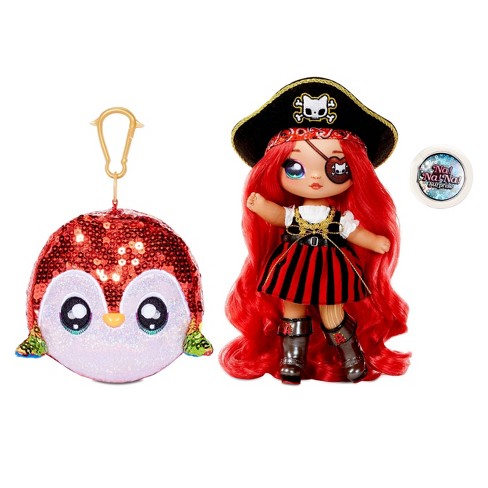 Na! Na! Na! Surprise 2-in-1 Fashion Doll And Sparkly Sequined Purse Sparkle  Series – Becky Buckaneer 7.5 Pirate Doll : Target