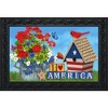 Briarwood Lane Summer Doormat 30x18 Indoor Outdoor I Love America Patriotic For Summer Doormat - 2 of 4