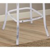 Simple Relax Metal and Wood Barstool with X-Shape Backrest - 4 of 4