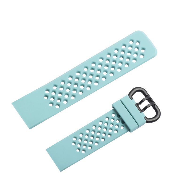 Insten Soft TPU Rubber Replacement Band For Fitbit Charge 4 & Charge 3, Light Blue, 5 of 10
