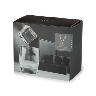 Black Silicone Clear Ice Maker for Craft Cocktails