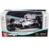 Mercedes AMG Petronas F1 W10 EQ Power+ #44 Lewis Hamilton F1 Formula One (2019) 1/43 Diecast Model Car by Bburago - 3 of 4