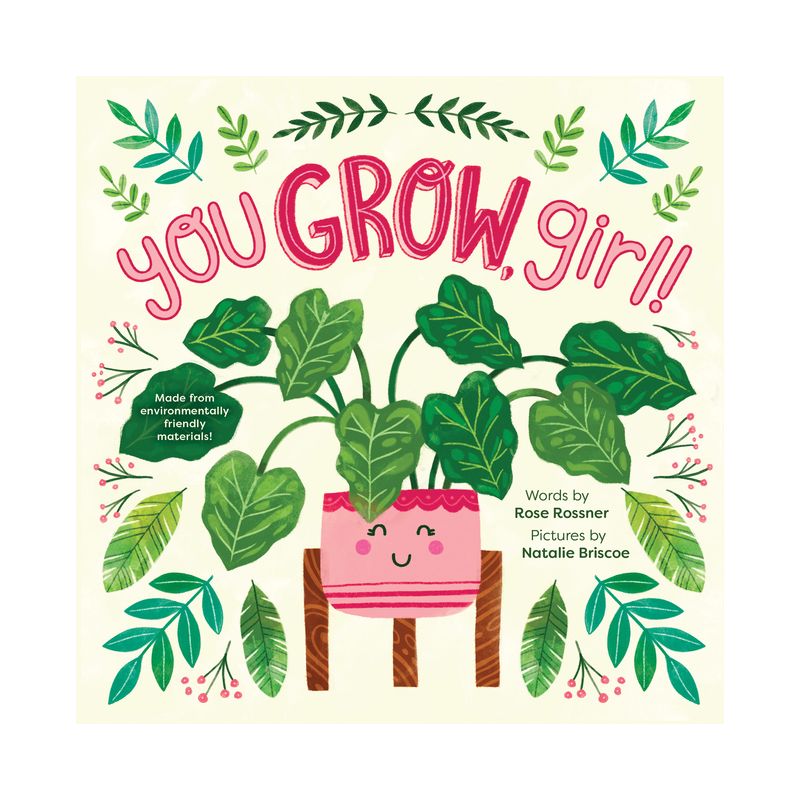 You Grow, Girl! - (Punderland) by  Rose Rossner (Hardcover), 1 of 2