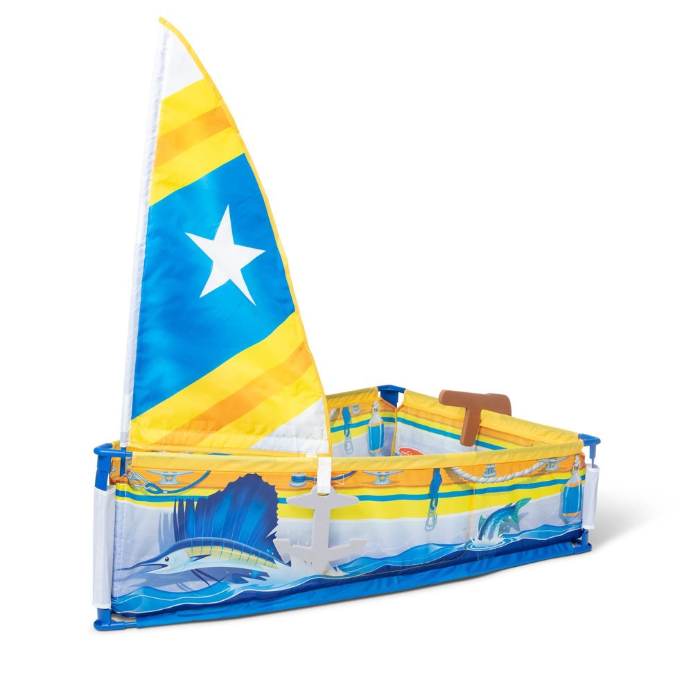 melissa & doug let's explore sailboat play set