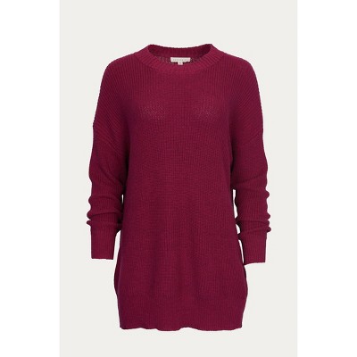 Women's RIBBED-KNIT COTTON SWEATER - Bestto