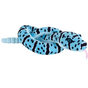 Wild Republic Snakesss Eco Blue Rock Rattlesnake Stuffed Animal, 54 Inches - 1 of 1